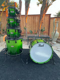 Pearl Reference Emerald Fade 5pc Drum Set kit