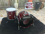 Yamaha Recording Custom 3pc Drum Set kit 22x16,13x9, 16x16 !! CHERRY