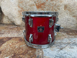 Vintage Tama Superstar Candy Apple Red CAR 1980's 10 x 9  Tom Drum