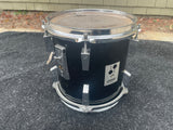 Sonor Phonic Plus 9ply Beechwood 1980's Black 10 x 10 Tom Drum