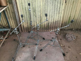 Vintage Yamaha Red/Black Label 80's Cymbal Stand 4 PACK