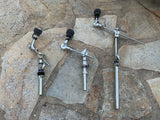 THREE Yamaha Boom Cymbal Holders for drum racks