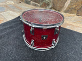Tama Superstar Cherry 13x9 Cherry Tom Drum 80's - Shallow Size