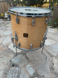 Gretsch 4419 18" Floor Tom in Natural 1979 / 1980 Stop Sign Badge
