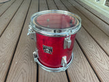 Tama Superstar Cherry 8x9 Cherry Tom Drum 80's