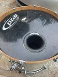 PDP CX Maple 22x18 Bass  Drum white onyx