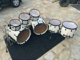 Sakae Evolved Maple 7pc Double Bass Drum Kit - Owned by Dave Mcgraw