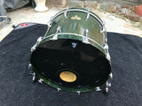 Pearl Master Custom maple 22 x 16 Green Bass Drum Maple