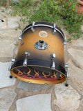 PDP Fs Birch 22 x18 Bass Drum tobacco burst