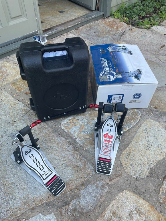 DW DWCP9002 9000 Series Double Bass Drum Pedal