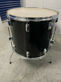 Pearl All Maple 80's 18x16 Floor Tom Drum Black Finish