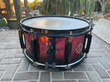 RARE Pearl Joey Jordison Slipknot Red 13 x 6.5 Snare Drum Limited Edition