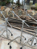 Four Pearl Drum Boom Cymbal Stands with Accesory Top Attachments