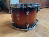 DW Design Series 12x9 Tobacco Fade Tom Drum Excellent