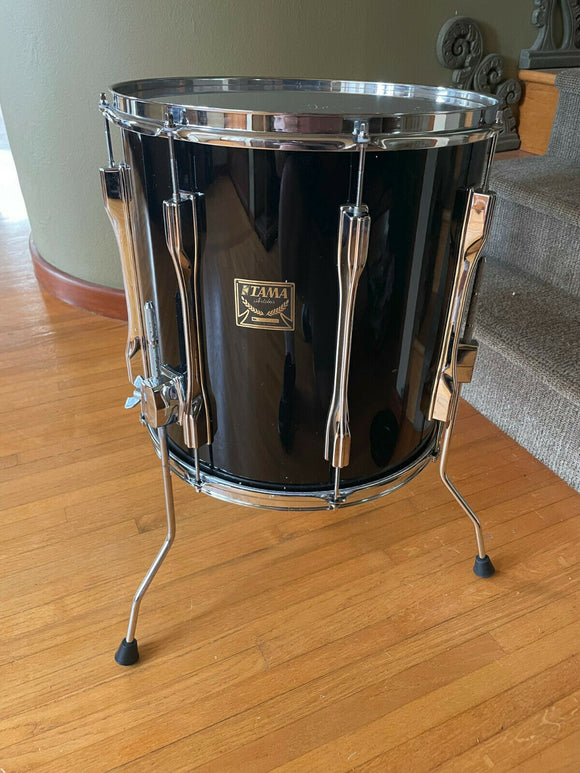 Tama Artstar Cordia 80's Black 16 x 16 Floor Tom Drum