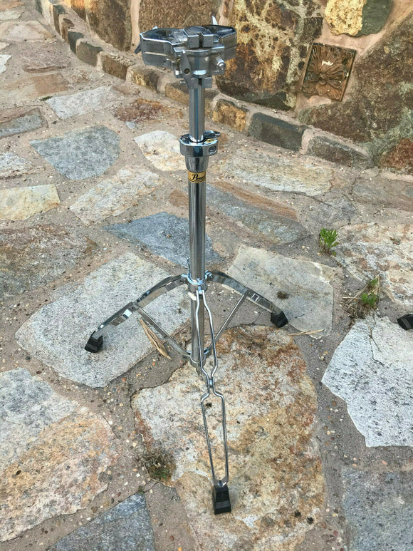 Vintage Pearl Gold Label Double Tom Post Arm Holder Stand