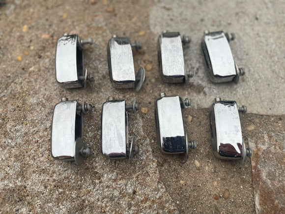 8x  Pack Vintage Rogers Bread and Butter 60's Tom Drum Lugs