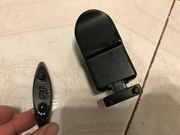 Drum Workshop djad-193 Throww and buttplate - black