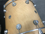 DW COLLECTORS VLT VLX MAPLE 3pc NATURAL FINISH DRUM SET KIT w / 23 x 18 BASS!!!