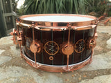 DW Collectors Series Neil Peart Rush RARE "Replica" Time Machine Snare Excellent