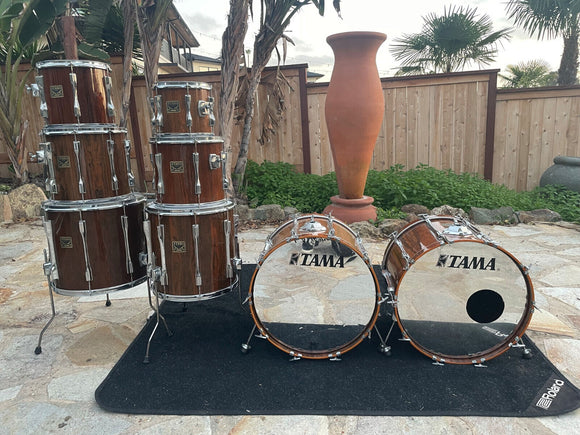 Tama Artstar Cordia 8pc Double Bass Exotic Drum Set kit! 22,22,10,12,13,14,16,18