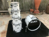 Mapex Saturn Pro White 5pc Drum Set kit 22x16,10x9,12x10.13x11x16x16