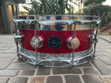 DW Collectors 14 x 6.5 Brass / Maple Edge Snare Drum