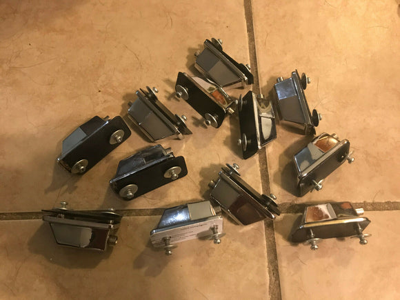 12 x Pearl Maxwin Type Import Coffin Style Tom Drum Lugs Screws 1.5