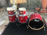 Pearl Session Studio Classic Sequoia Red Drum Set kit 5pc