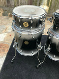 Dixon Outlaw Maple Blackburst 5pc Drum Set kit
