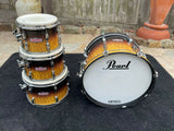 Pearl E pro Tru Trac 4pc Drum Set kit Pad Set w/ Electronic heads