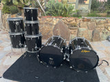 Remo Master Touch Acousticon Double Bass DRUM Set KIT w/ 22x22 KICKS!! Master