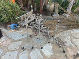 Two Pearl Cymbal Stands (one boom + one straight) + 1 Sound Percussion Hardware