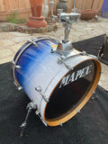 Mapex Pro M 5pc Drum Set Blue White Fade