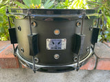 Pork Pie Little Squealer Snare Drum Satin Black Ebony 7 x 13 in.