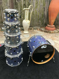 DW Collectors MEDITERRANEAN PEARL 6pc Drum Set kit!! Excellent!!