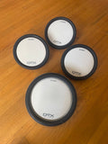 FOUR PACK Yamaha XP70 7" DTX-PAD SILICONE for Snare and Tom + XP80 SNARE!!