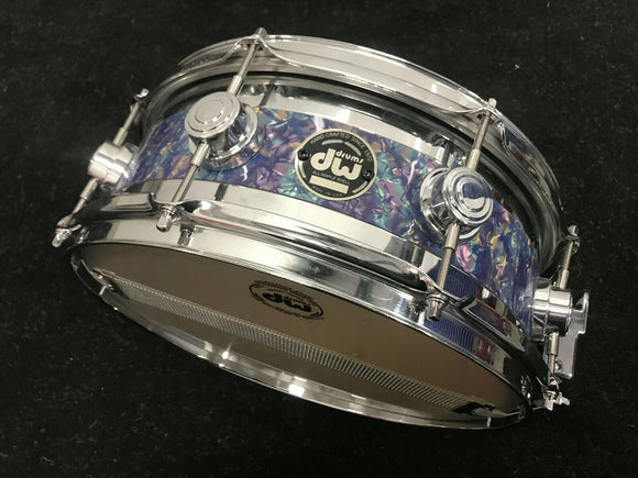 DW Edge 13 x 5 MEDITERRANEAN PEARL Snare Drum Excellent!!