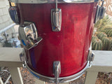 Tama Superstar Cherry 12x11 Cherry Tom Drum 80's