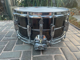 Ludwig Black Beauty B/O Super-Sensitive 6.5x14" Brass Snare Drum