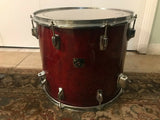 Tama Superstar 80's Cherry Wine 18x16 Floor Tom Drum