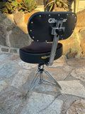 Sound Percussion Motorcycle Drum Throne  with gibraltar backrest