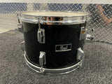 Pearl All Maple 80's 13x9 Tom Drum Black Finish