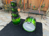 Pearl Reference Emerald Fade 5pc Drum Set kit