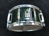 Pearl Masters Custom maple Green 14 x 6.5 Snare Drum