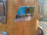 Ludwig B/O Badge 6" Tom Drum Natural Finish