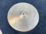 Vintage Zildjian Avedis 60's 15" Hihat Cymbals w/ Rivet Holes hi hat 1430g 939g