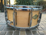 Pearl Masters SST 14 x 6.5 Natural Finish Maple Snare Drum