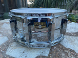 Tama PM-206 MIJ 6.5"x14" Steel Snare Drum 1980's - Chrome