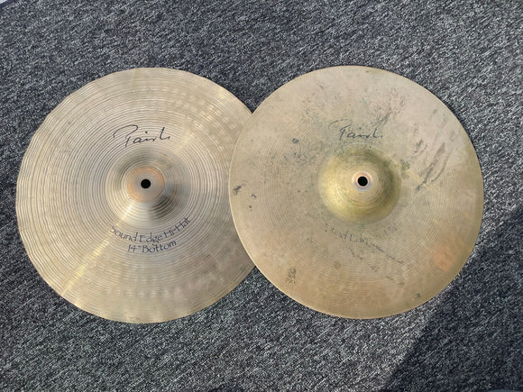 Paiste 14 SIGNATURE SOUND EDGE HI HATS Cymbals 14
